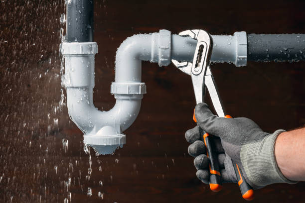 Professional Drain Cleaning technician working in Weston, WI